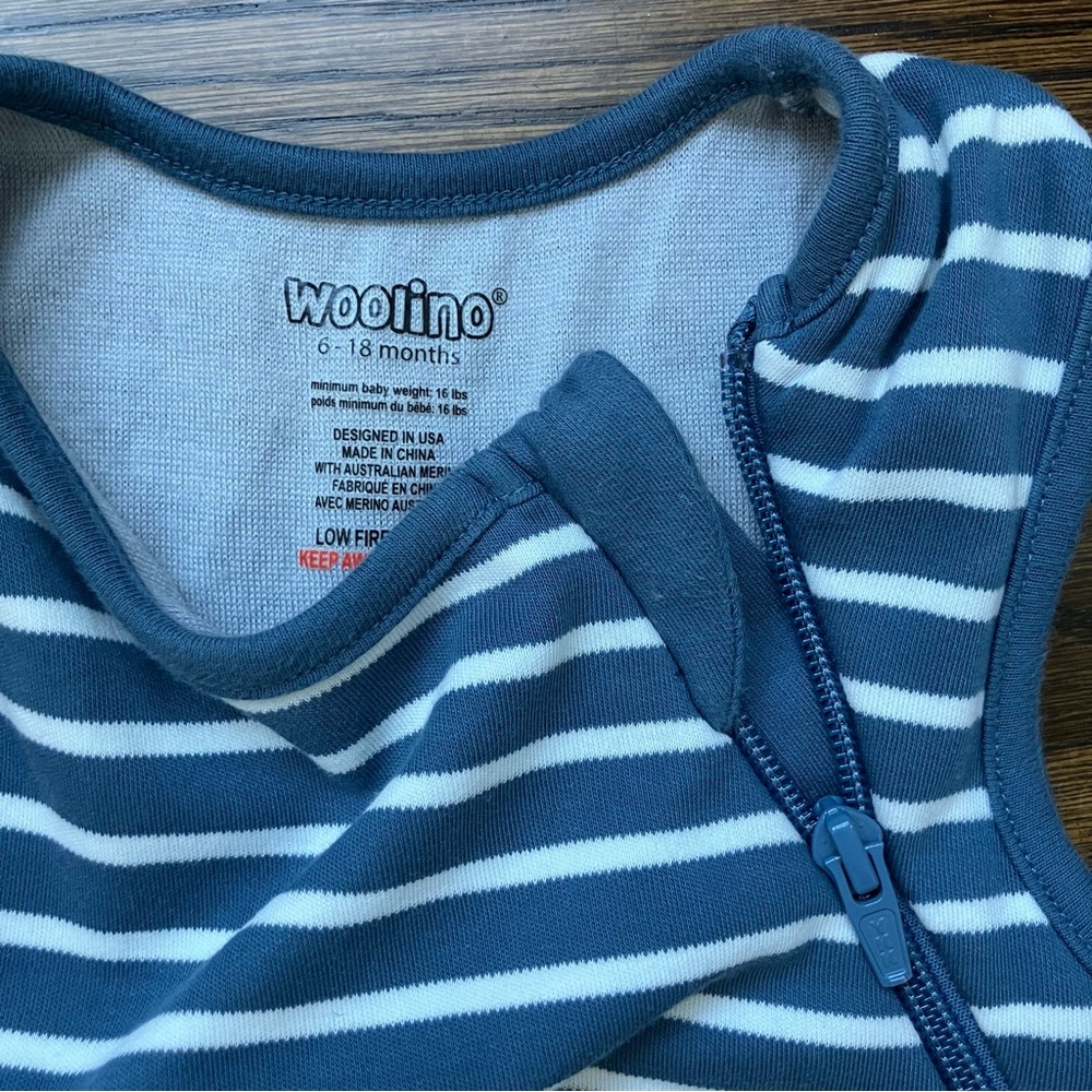 Woolino 4 Season Classic Baby Sleeping Bag, 6-18 Months - Picture 3 of 6